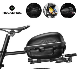 ROCKBROS Waterproof Saddle Rear Bag with Carrier