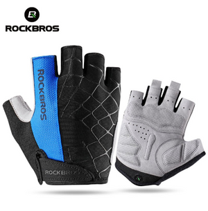 ROCKBROS Web Design Half Finger Bike Gloves